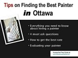 Ottawa House Painters - Pick The Right Painter In Ottawa