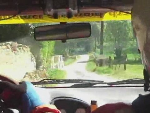 rallye de mézidon 2010 caméra embarquée ES1