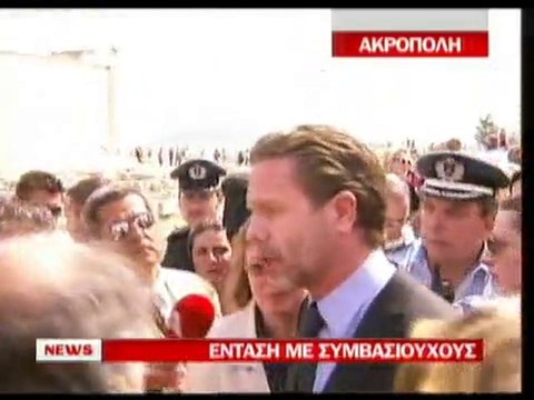 pagritianews Ένταση στην Ακρόπολη με συμβασιούχους