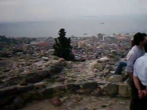 die burg von izmir kadifekale Pagos antike Smyrna