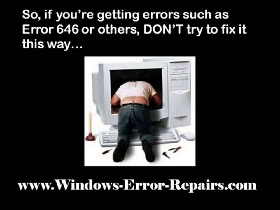 What Is Error Code 646-Windows Error Repairs