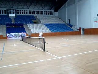 LÜTFÜ KOBAL VE TUĞBA İDMAN MAÇINDA...