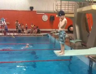 Premier saut pour Étienne