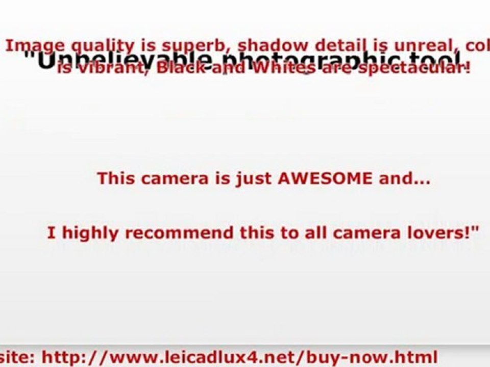 Leica D-Lux 4 Digital Camera Review