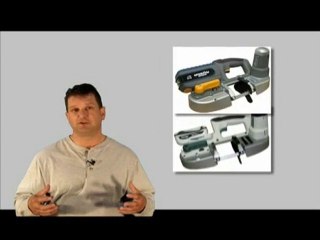 Powerful, compact, metal cutting, portable band saw