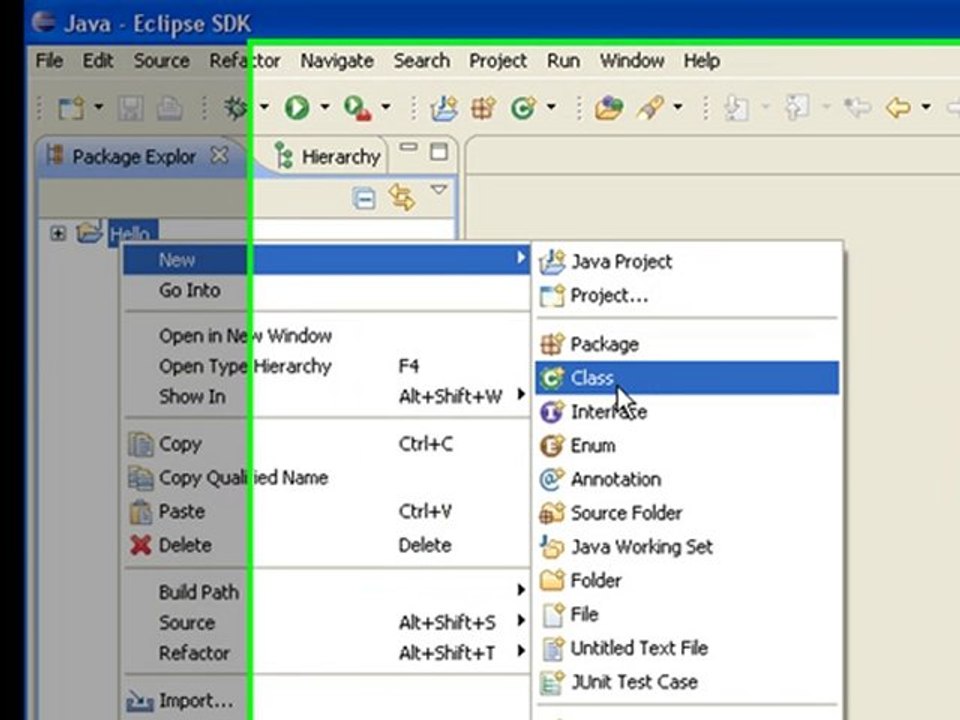 Creating Java Console Application - video Dailymotion
