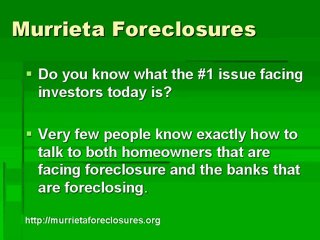 Murrieta Foreclosures Video