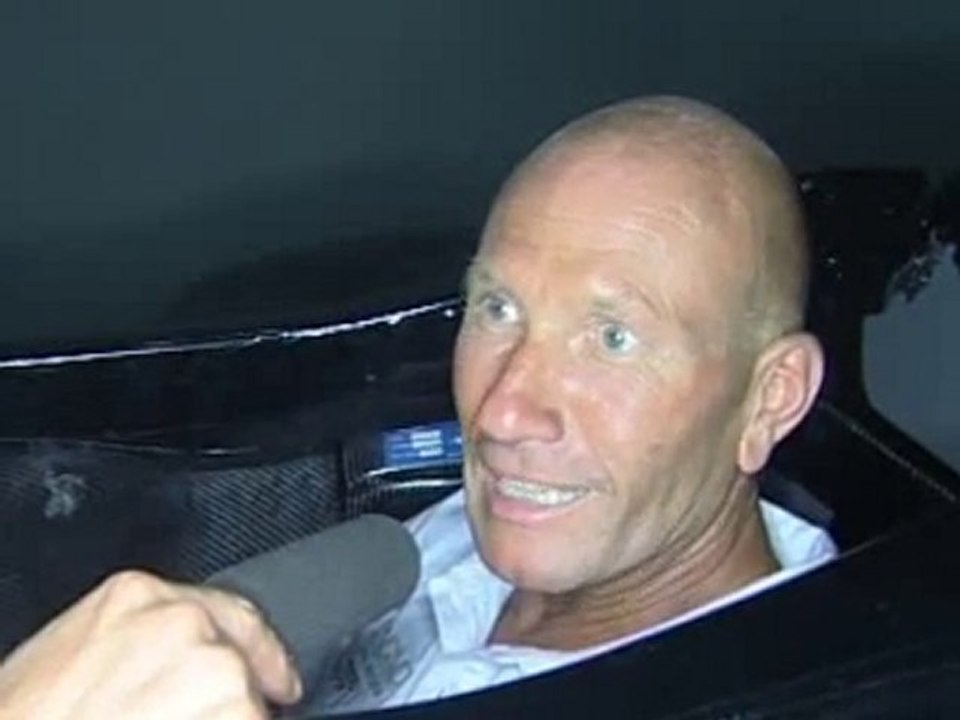 gilles VANNELET à l'I-Way au volant d'une formule 1