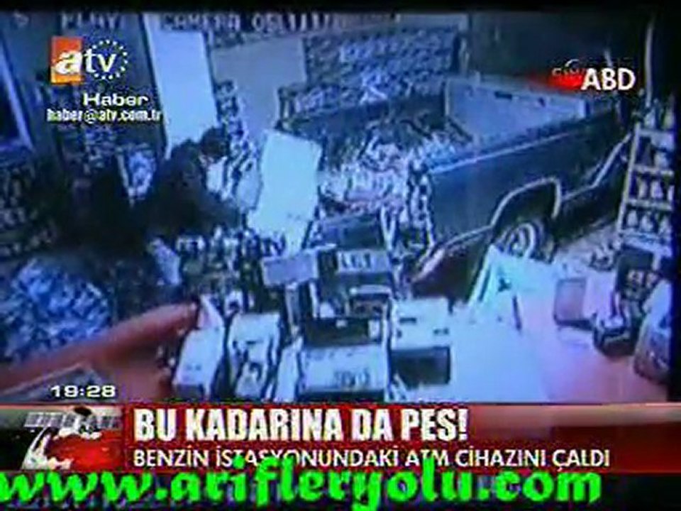 ABD DE ilginc hirsizlik