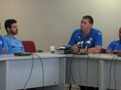 Συνέντευξη Τύπου Εθνικής ομάδας Beach Soccer (26/5)