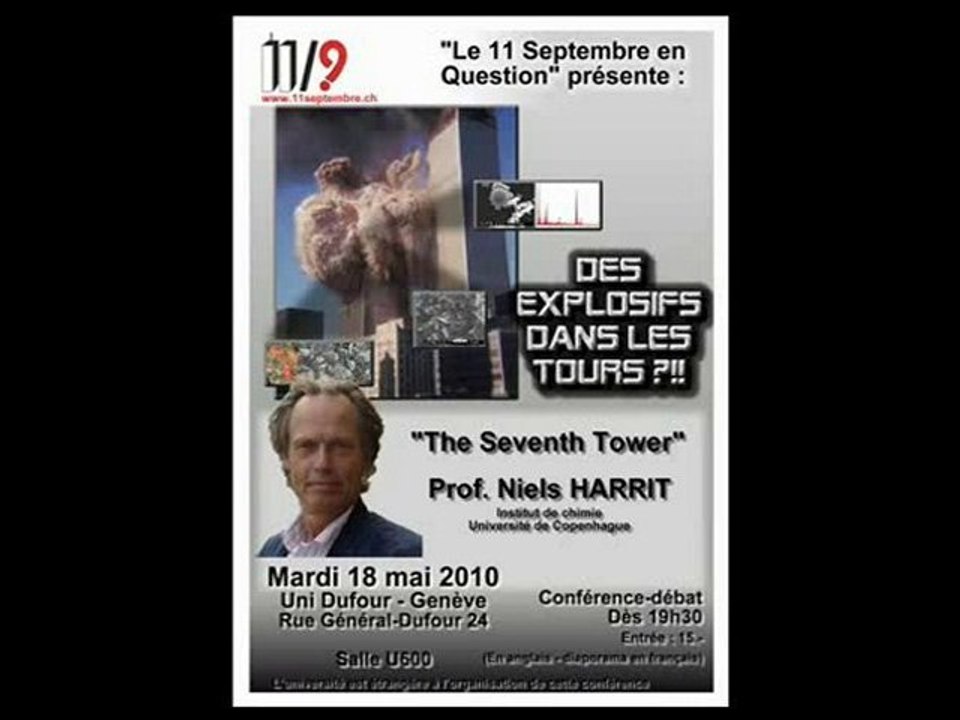 Explosifs dans le WTC ? itw du chimiste Niels Harrit