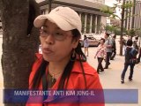 Manifestation à Séoul contre la Corée du Nord