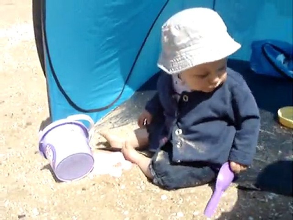 à la plage