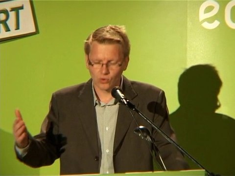 Georges Gilkinet, congrès socio-économique d'Ecolo, 05/2010