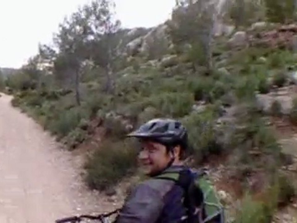 Petite descente freeride Thierry et Aldric Sainte Victoire