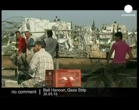 Gaza after Israeli air-strike - no comment