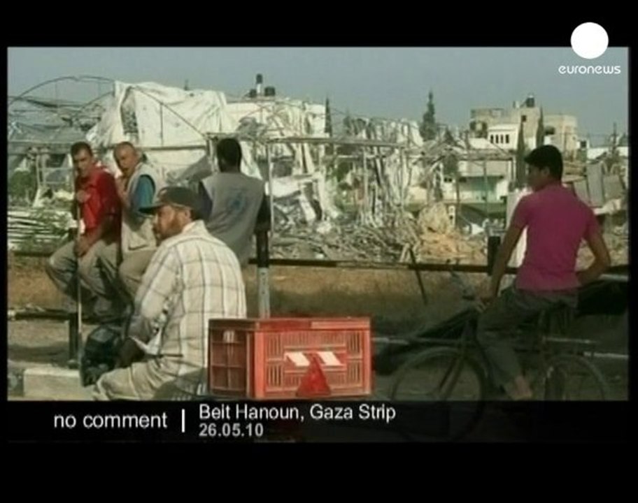 Gaza after Israeli air-strike - no comment