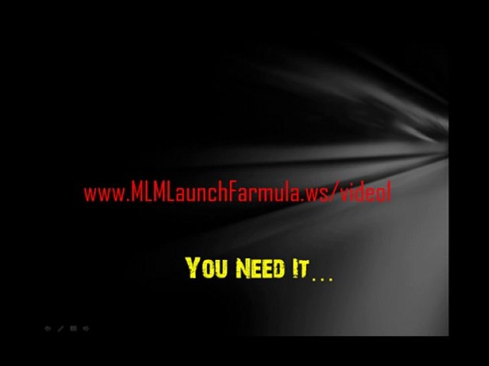"MLM Launch Formula"