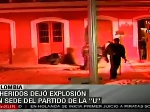 Atentado contra casa del partido de Juan Manuel Santos deja