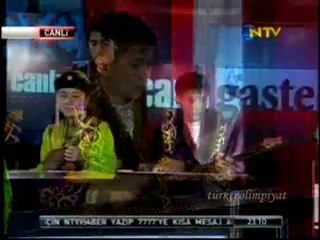 Türkçe Olimpiyat öğrencileri NTV de çaldı ve söylediler