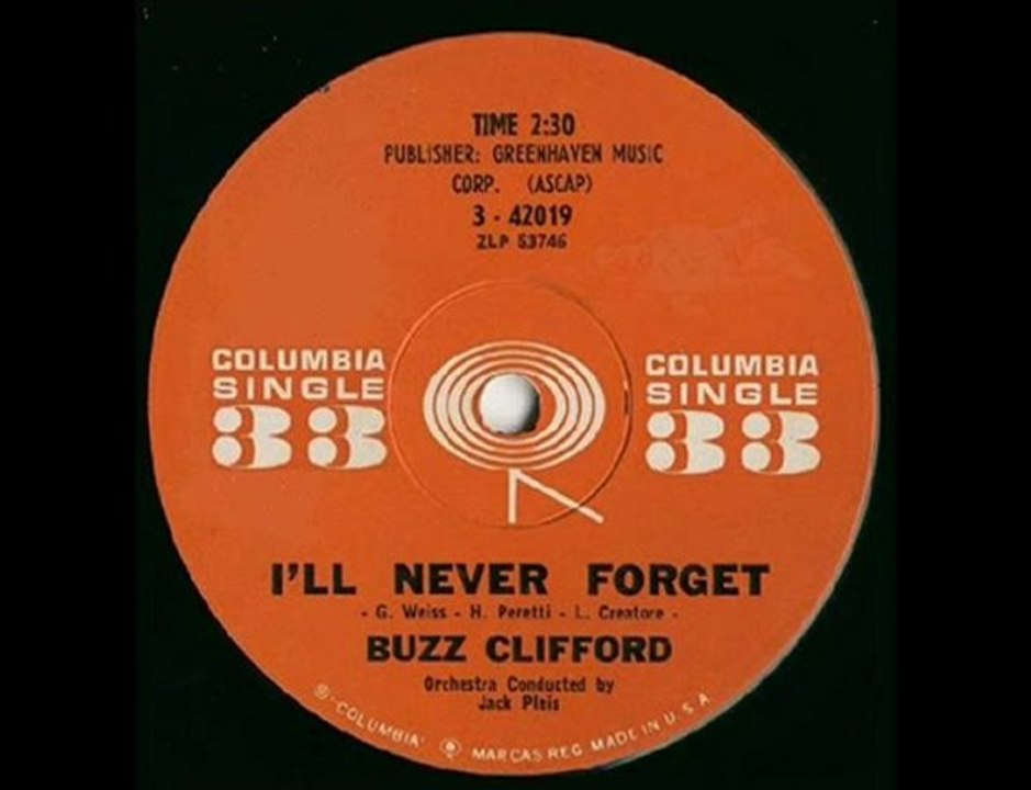 Buzz Clifford - I_ll Never Forget