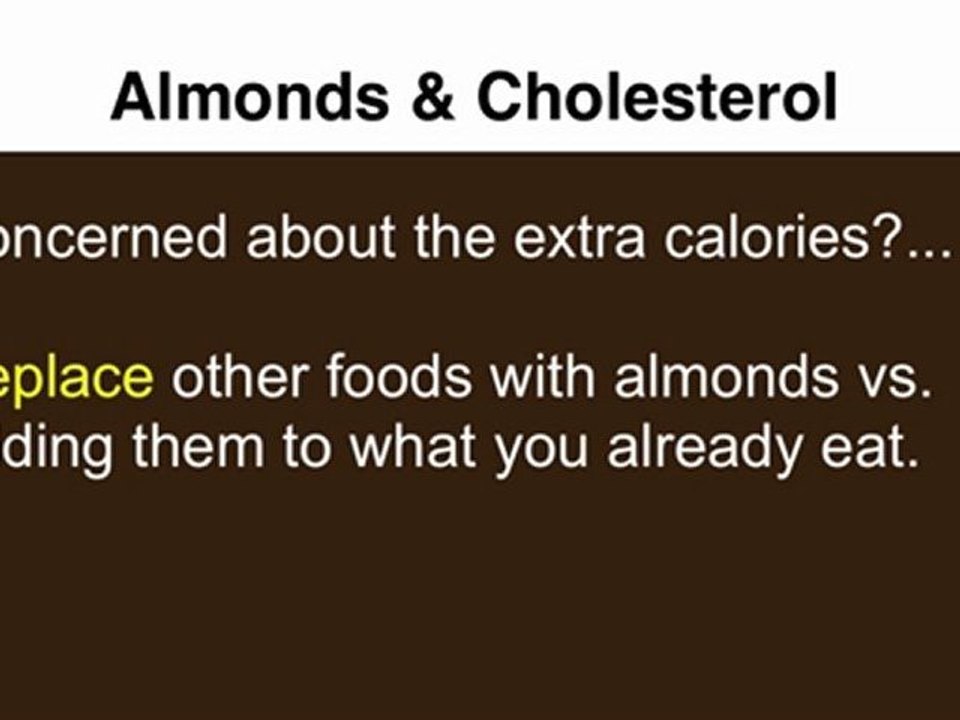 Almonds and Cholesterol - Are Almonds a Heart-Healthy Snack