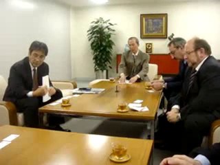 Les Dirigeants de la Société YANMAR à Osaka