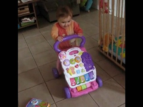 Premiers pas avec trotteur