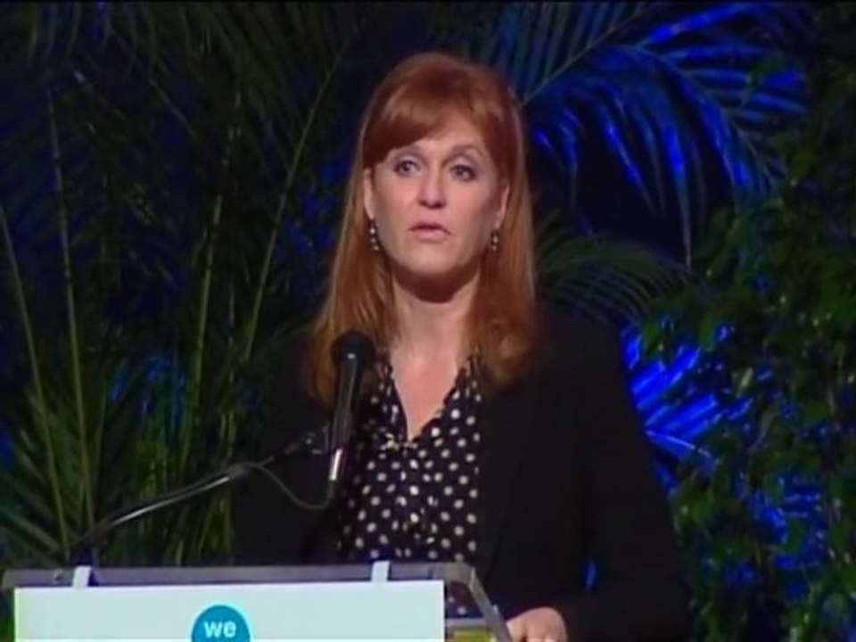 British royal Ferguson continues with US tour