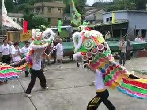 Human Mobile Stage 52H, 2010 Tin Hau Festival, Lion Dancing