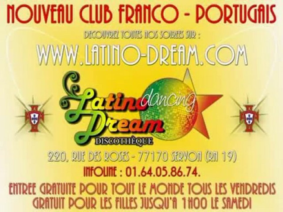 I LOVE ET WITHE NIGHT AU LATINO DREAM DAILYMOTION