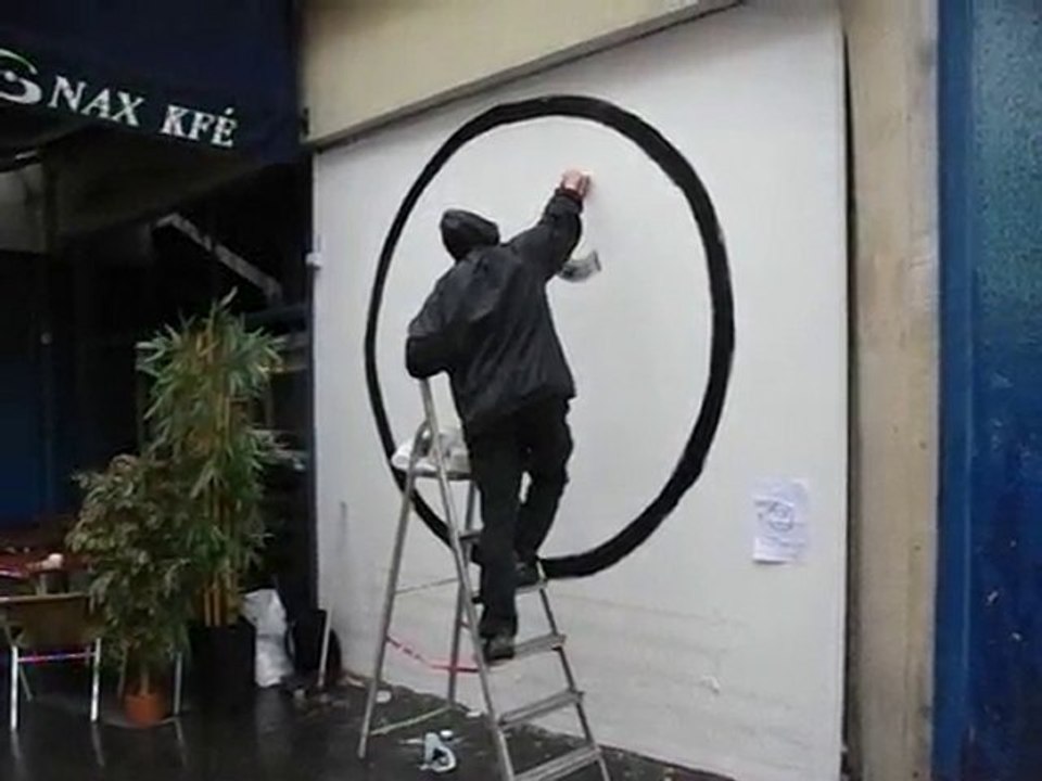 La tête à Toto au mur Saint Martin