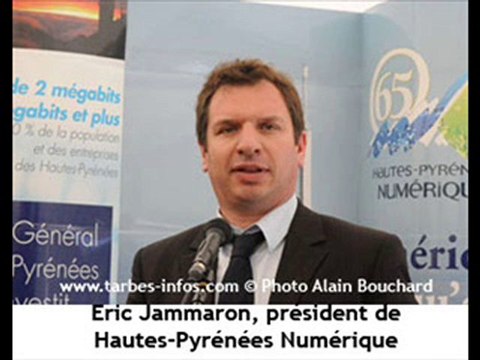Haut-Débit Hautes-Pyrénées : le discours d’Eric Jammaron