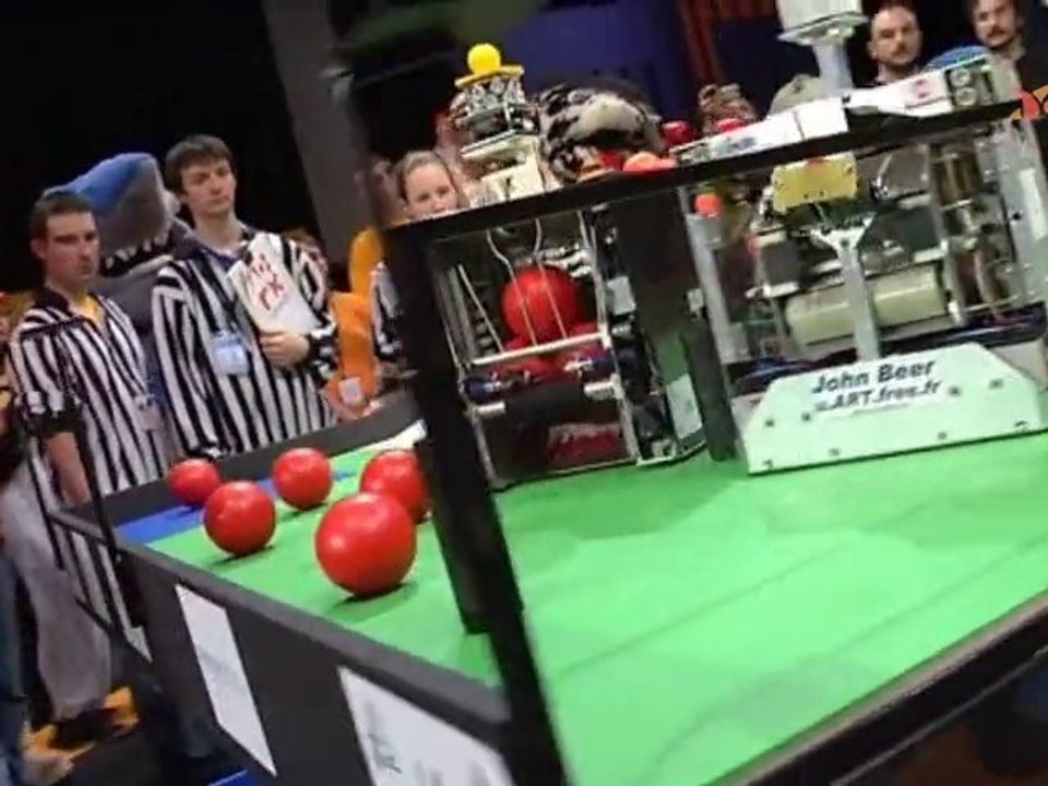 Coupe de France de robotique 2010 : la finale
