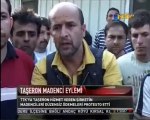 Taşeron madenci eylemi