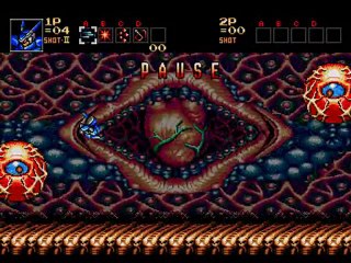 Playtrough Probotector/Contra : Hard Corps PART 7 - STAGE 6A