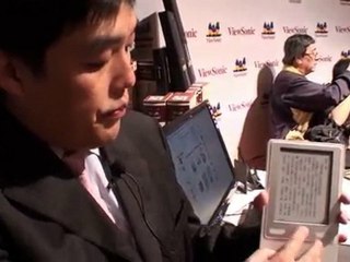 ViewSonic VEB632 JinYong eBook e-reader hands-on from Taipei