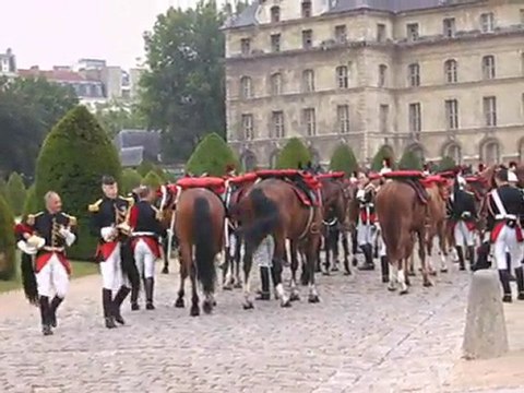 Prise d'armes aux Invalides (27 mai 2010) : préparation