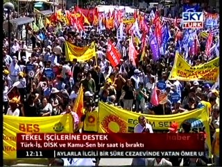 Tekel İşçilerine Destek
