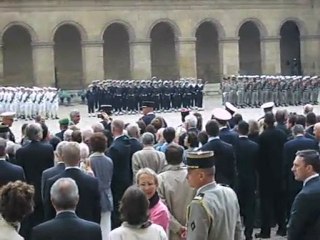 Les félicitations du président Nicolas Sarkozy