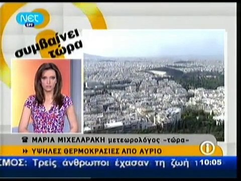 pagritianews- Μίνι καύσωνας από αύριο