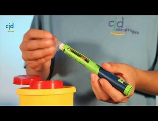 Wie benutze ich einen Insulin-Pen? Using a pen