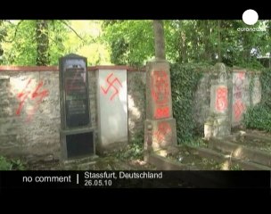 A Jewish cemetery is vandalized in Germany - no comment