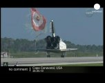Space shuttle Atlantis lands in Cape Canaveral - no comment
