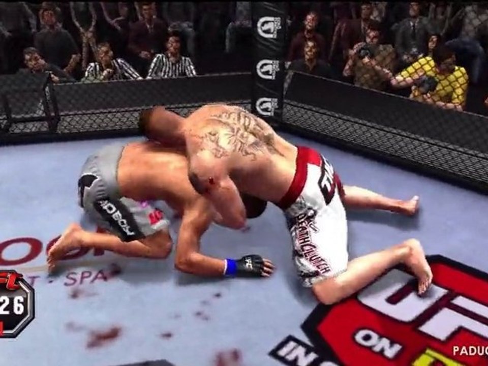 [HD] UFC 2010 Undisputed (capture d'un combat poids lourds)