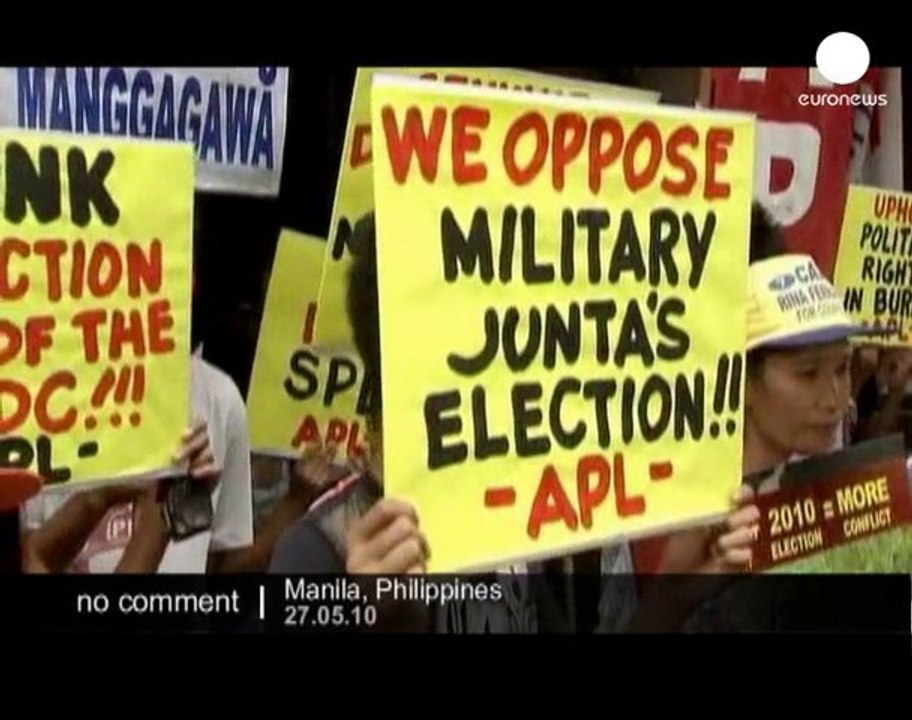 Demonstration in Philippines - no comment