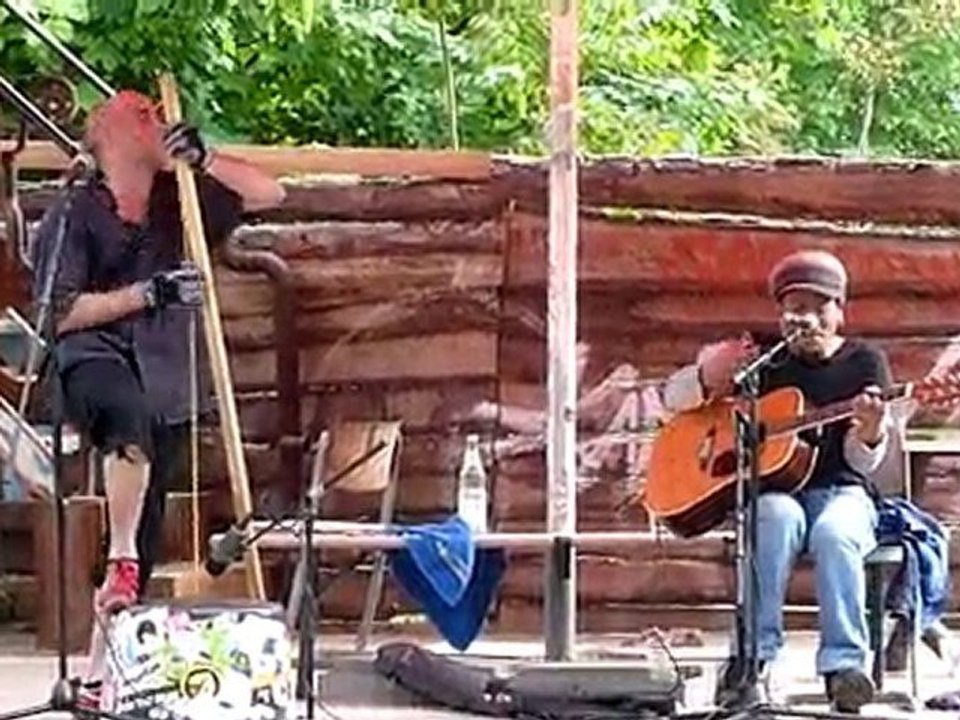 Musiciens au squat-Berlin