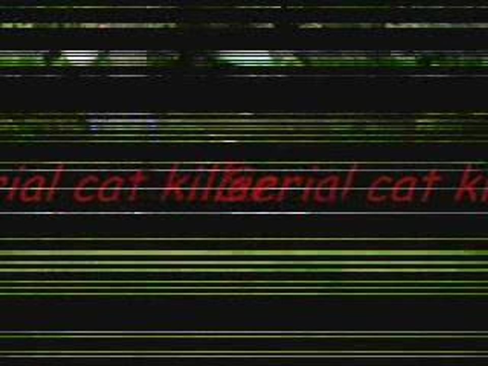 Serial cat killer