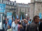 MANIF A LILLE DEFENSE DE LA RETRAITE A 60 ANS