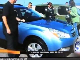 News Reporter Gets Parking Tickets On Live TV